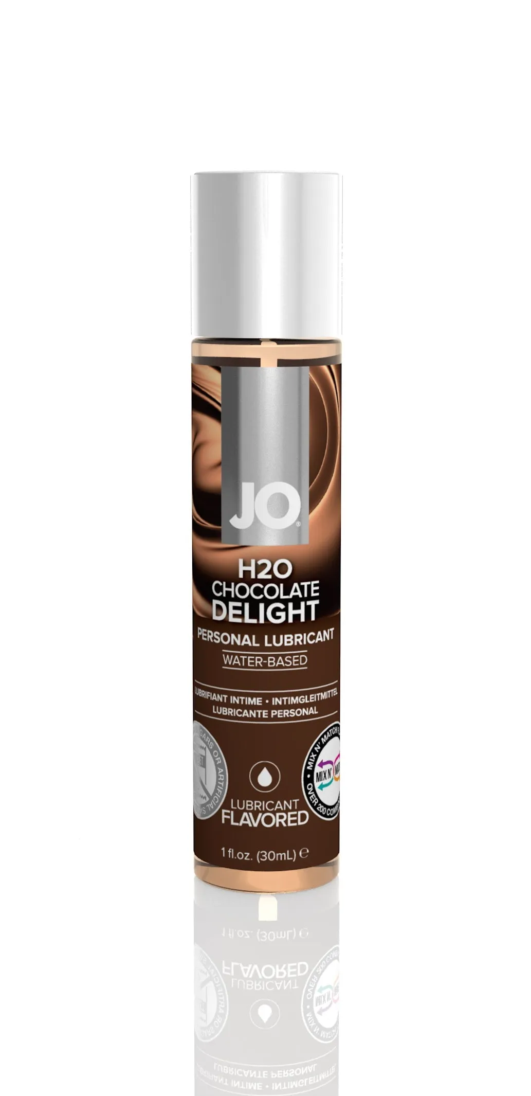 System JO H2O Flavored Chocolate Delight Personal Lubricant Oral Sex Lube 30ml