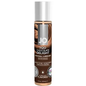 System JO H2O Flavored Chocolate Delight Personal Lubricant Oral Sex Lube 30ml
