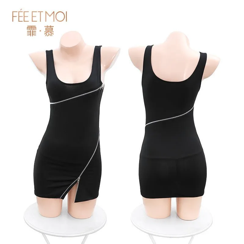 Unzip the Desire Dress Style Lingerie